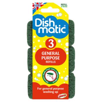 Dishmatic General Purpose Refills 3 Pack