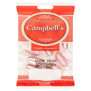 Campbell's Traditional Style Clove Drops 100g