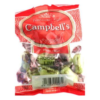 Campbell's Chocolate Limes 100g