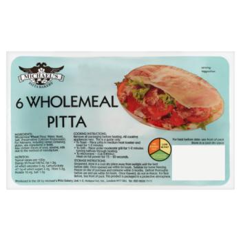 Micheals Wholemeal Pitta