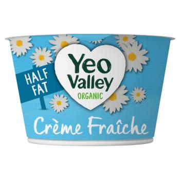 Yeo Valley Organic Half Fat Crème Fraîche 200g