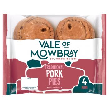 Vom Mini Pork Pie 4pk Pm&#163;1