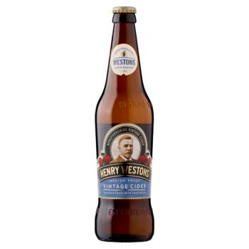 Henry Westons Medium Sweet Vintage Cider 500ml