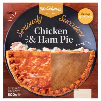 McColgan's Chicken & Ham Pie 500g
