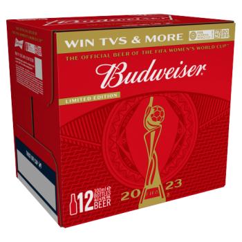Budweiser Limited Edition Beer 12 x 300ml