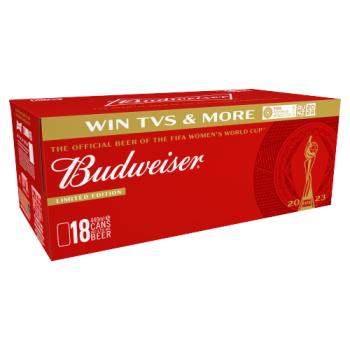 Budweiser Limited Edition Beer 18 x 440ml