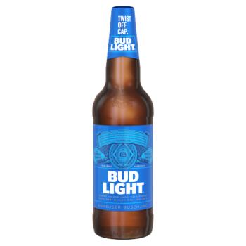 Bud Light Lager Beer Bottle 660ml