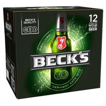 Beck's German Pilsner Beer Bottles 12 x 275ml