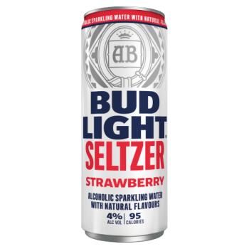 Bud Light Seltzer Strawberry Can 330ml