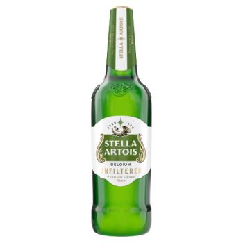 Stella Artois Unfiltered Premium Lager Beer 660ml