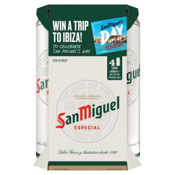 San Miguel Especial Premium Lager 4 x 568ml