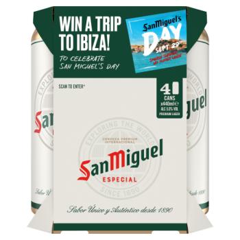 San Miguel Especial Premium Lager 4 x 440ml