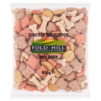 Fold Hill Biscuit Selection for Dogs 800g