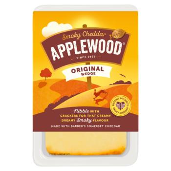 Applewood Smoky Cheddar Original Wedge 185g