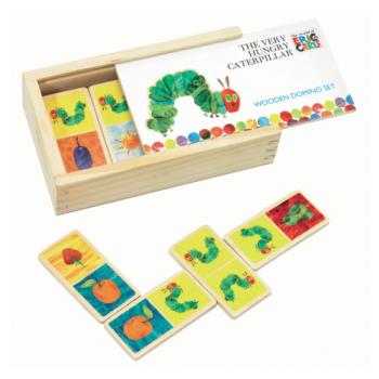 The Very Hungry Caterpillar Wooden Domino Set