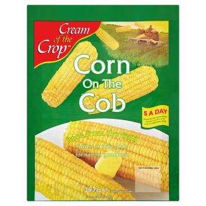 Cream Of The Crop Corn On The Cob 397g