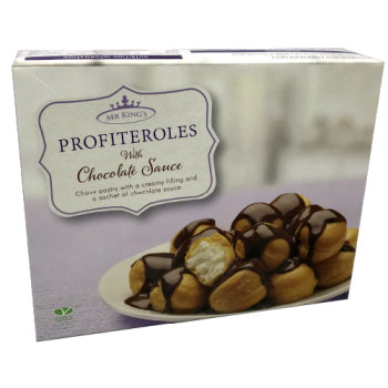 Mr King's Profiteroles with Chocolate Sauce