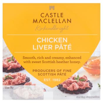 Castle MacLellan Chicken Liver Pâté 100g