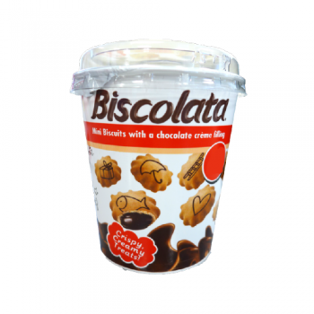 Biscolata Mini Biscuits with Chocolate Creme 100g PM £1