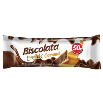 Biscolata Break Caramel 40g PM 50p 