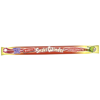 Bobby's Snake Winder Strawberry & Cream Flavour 30g PM 30p