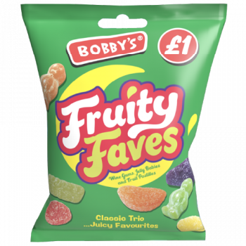 Bobby's Fruity Faves 120g PM £1 
