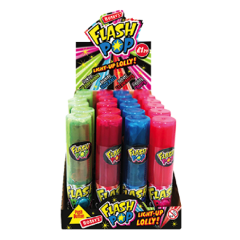 Bobby's Flash Pop Light Up Lolly Single - Flavour May Vary