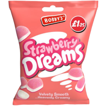 Bobby's Strawberry Dreams 135g PM £1.25 