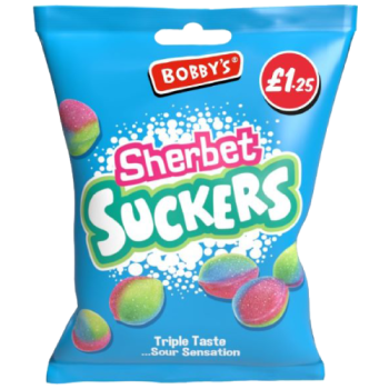 Bobby's Sherbet Suckers 130g PM £1.25 