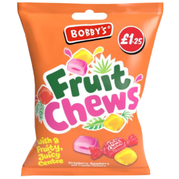 Bobby's Fruit Chews 120g PM £1.25 