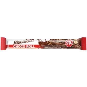 Biscolata Choco Roll 28g PM 59p 
