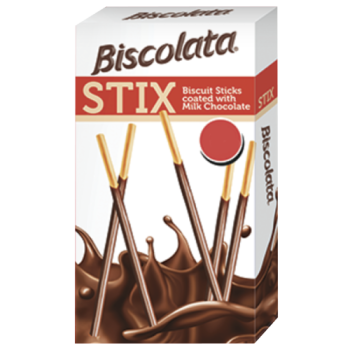 Biscolata Stix Biscuit Sticks with Milk Chocolate