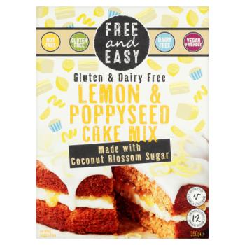 F&e Gf Lemon & Poppyseed Cake Mix