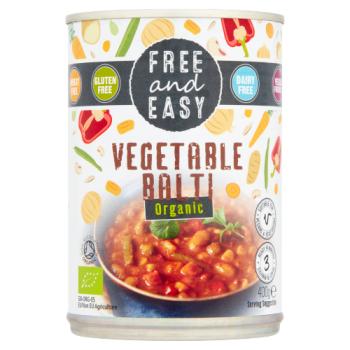 Free & Easy Vegetable Balti