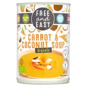 Free & Easy Carrot & Coconut Soup