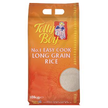 Tolly Boy No.1 Easy Cook Long Grain Rice 10kg