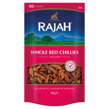 Rajah Whole Red Chillies 40g