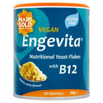 Marigold Health Foods Engevita Nutritional Yeast Flakes with B12 100g