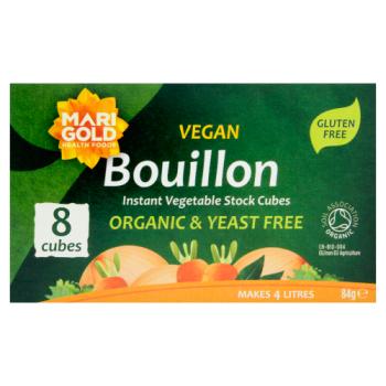 Marigold Health Foods Bouillon Instant Vegetable Stock Cubes 84g