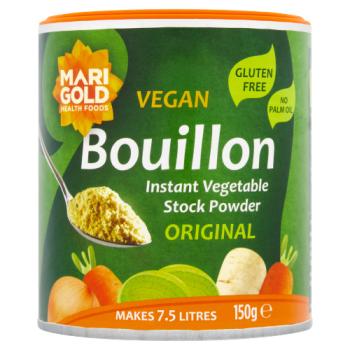 Marigold Health Foods Original Vegan Bouillon Instant Vegetable Stock Powder 150g