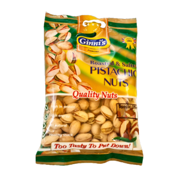 Ginni's Pistachio Nuts Roasted & Salted 200g 