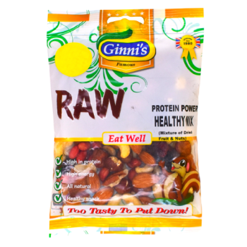 Ginni's Protein Power Healthy Mix of Dried Fruit & Nuts 110g 
