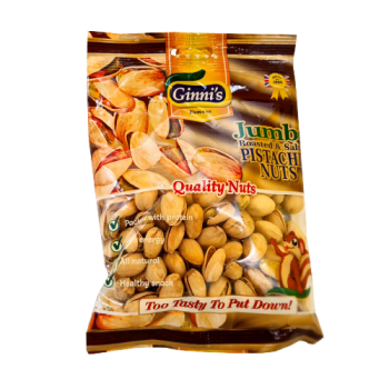 Ginni's Pistachio Nuts Roasted & Salted 600g 