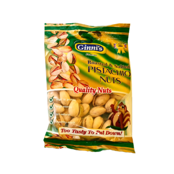 Ginni's Pistachio Nuts Roasted & Salted 100g 