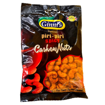 Ginni's Cashew Nuts Piri Piri Spicy 110g 
