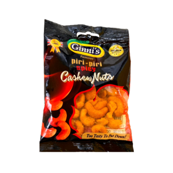 Ginni's Cashew Nuts Piri Piri Spicy 55g 