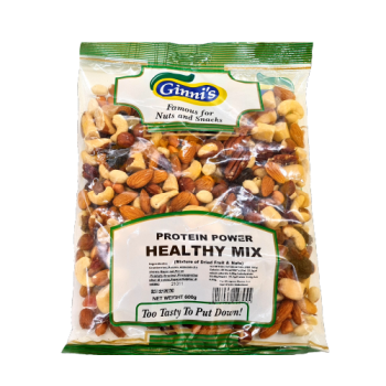 Ginni's Healthy Mix Mixture of Dried Fruit & Nuts 600g 