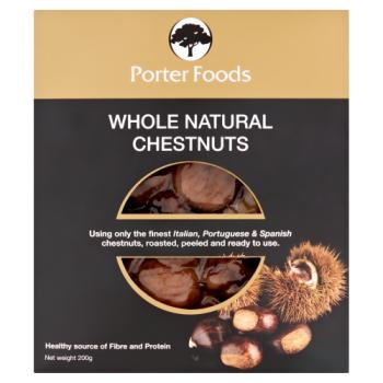 Porter Foods Whole Peeled Chestnuts