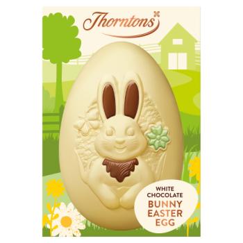 Thorntons White Chocolate Bunny Easter Egg 151g