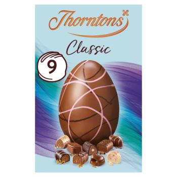 Thorntons Classic Milk Chocolate Egg 262g